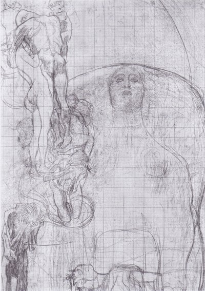 Schizzo di trasferimento della filosofia da Gustav Klimt